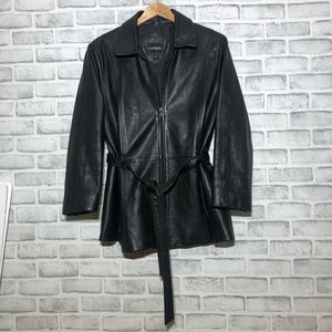 Outbrook women’s Genuine Leather jacket Size L/G